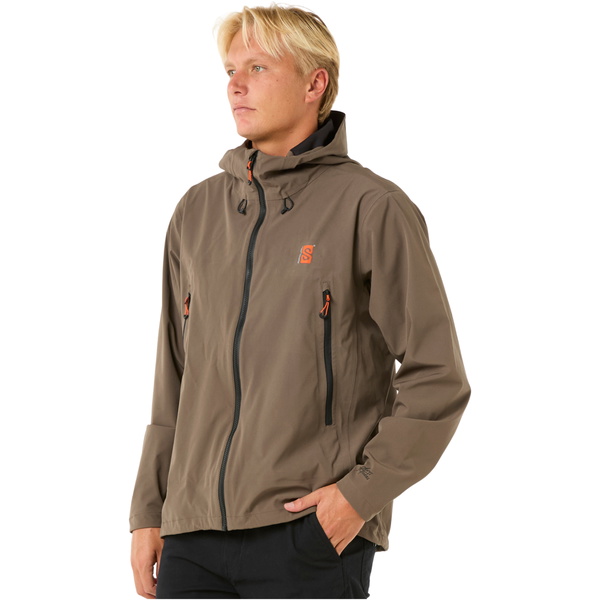 2025 Rip Curl Mens Anti Series Search Spray Jacket 01JMJA - Deep Rock